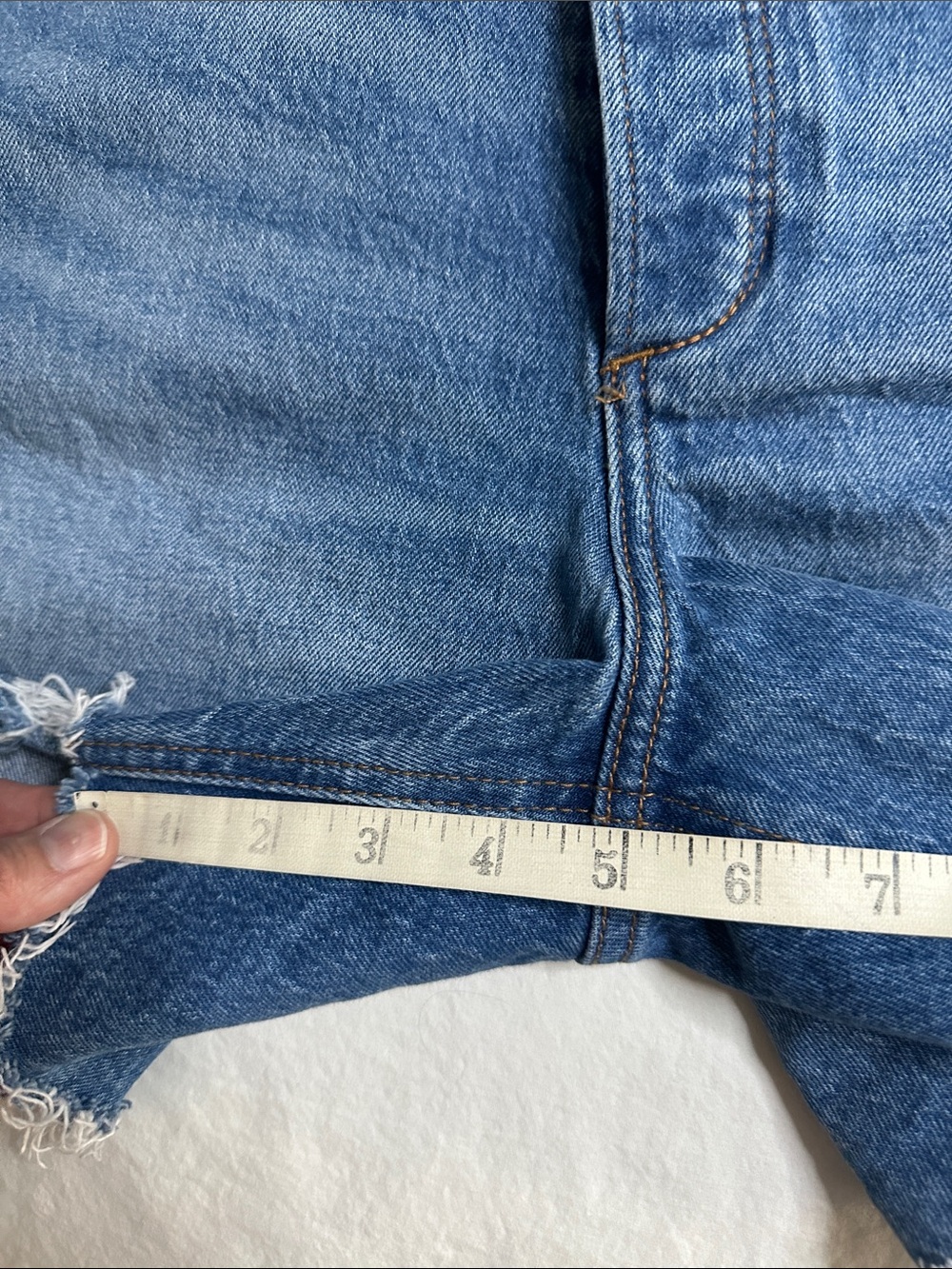 Abercrombie & Fitch High Rise Dad Short Size 29 - Picture 7 of 8
